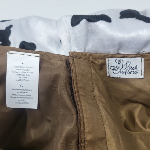 Dog Western Cowboy Costume Sheriff HALLOWEEN Dress Up Chest Large Witch Crafters - Picture 6 of 6